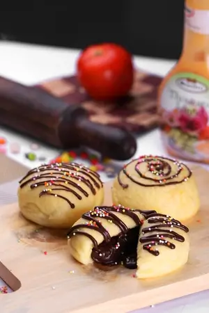 Donita Donat Kentang Beku Filling Coklat Lumer
